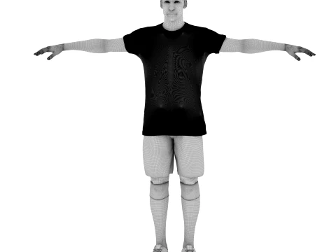 Zlatan IBRAHIMOVIC 3D Model