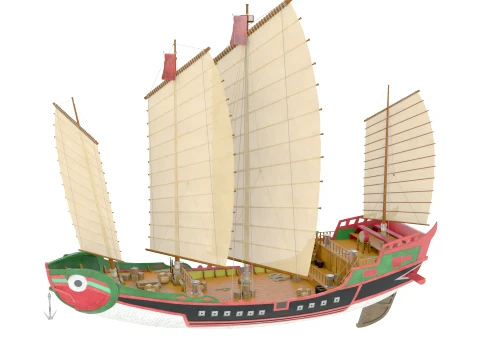 Sailboat 3D Model