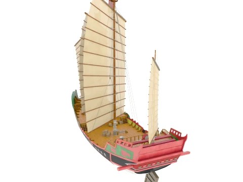 Sailboat 3D Model