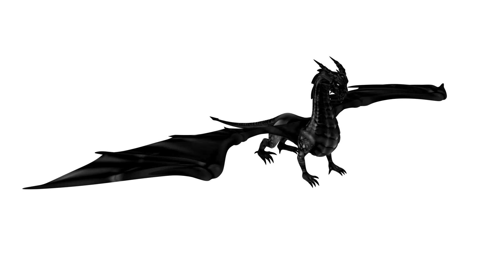 Dragon 3D Model .c4d .max .obj .3ds .fbx .stl .blend