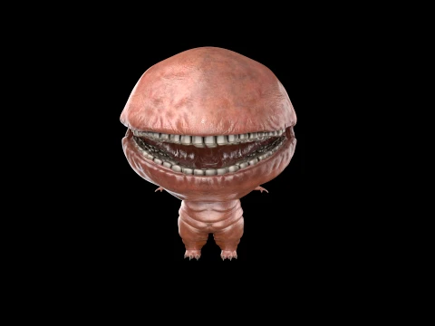 Big Mouth Monster 3D Model