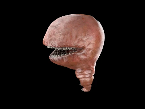 Big Mouth Monster 3D Model