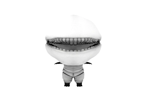 Big Mouth Monster 3D Model