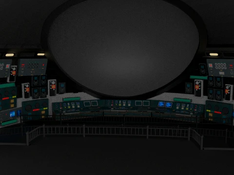 Command Room 3D Model