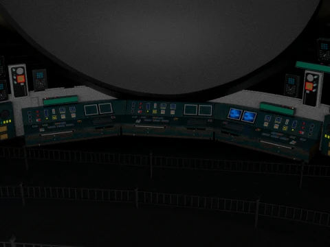 Command Room 3D Model