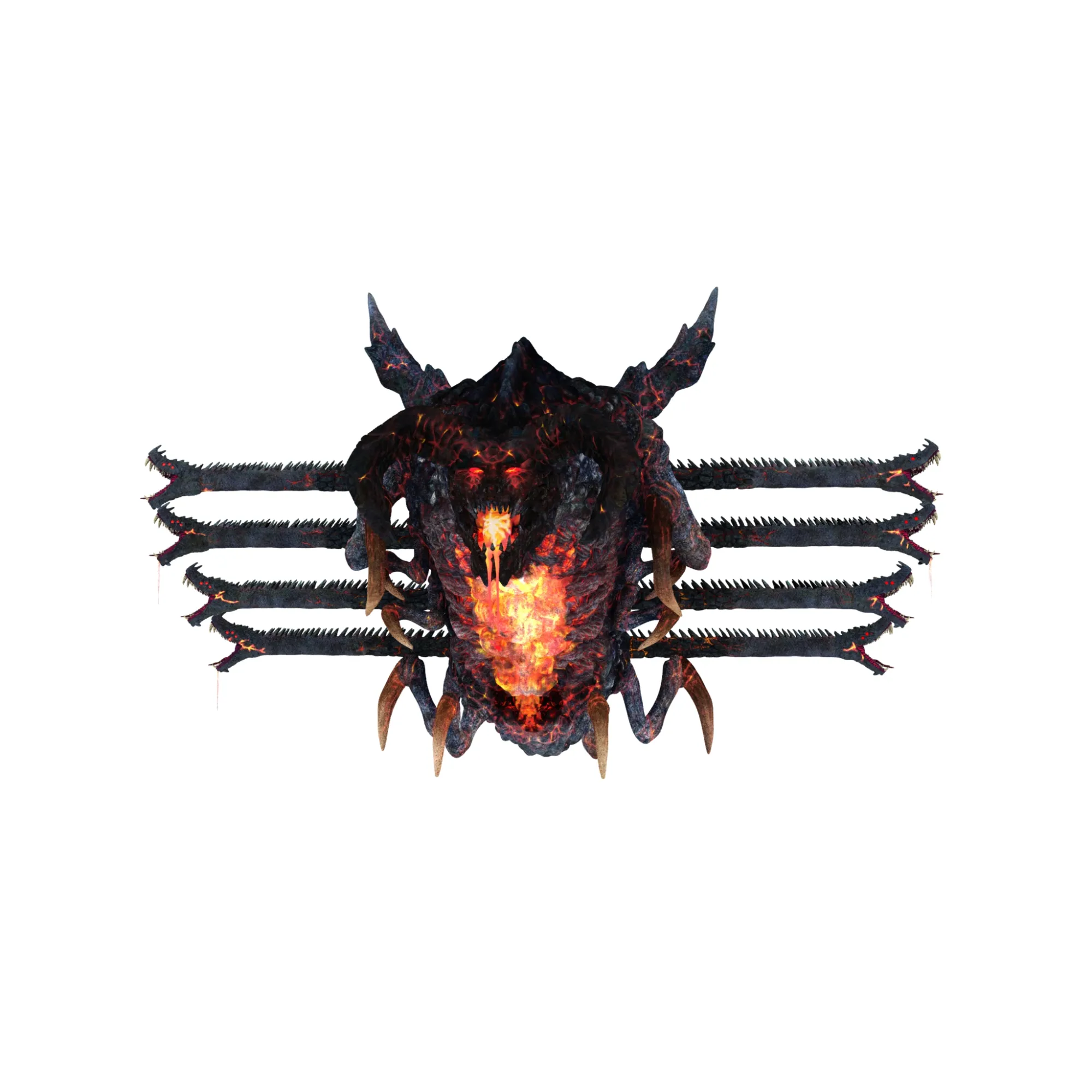 Monster 3D Model .c4d .max .obj .3ds .fbx .stl .blend