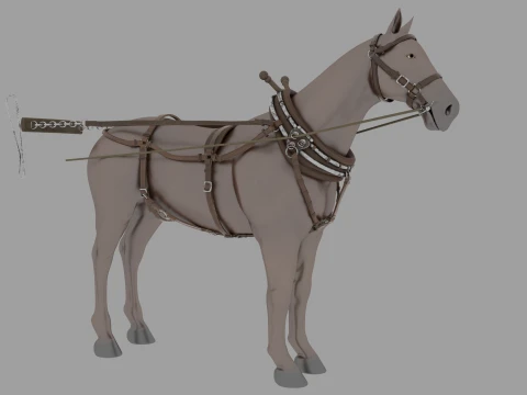 Horse 3D Model