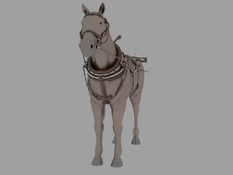 Horse 3D Model
