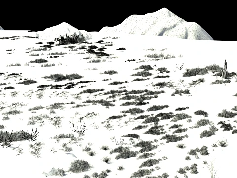 Grassland 3D Model