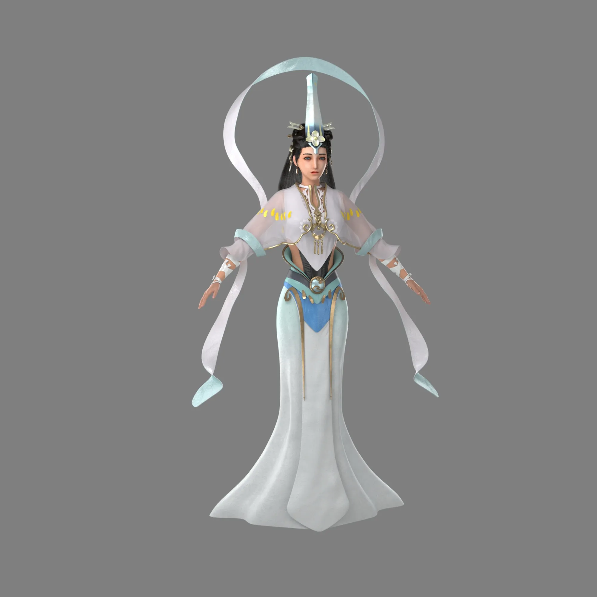 Nuwa 3D Model .c4d .max .obj .3ds .fbx .stl .blend