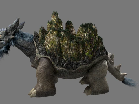 Supernatural tortoise 3D Model