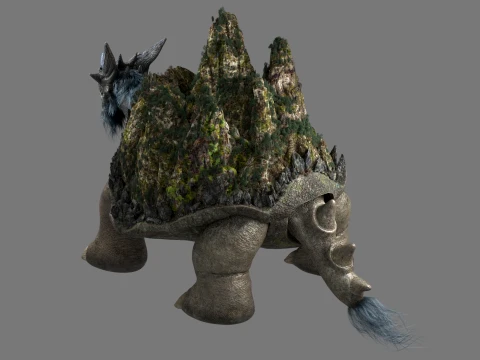 Supernatural tortoise 3D Model