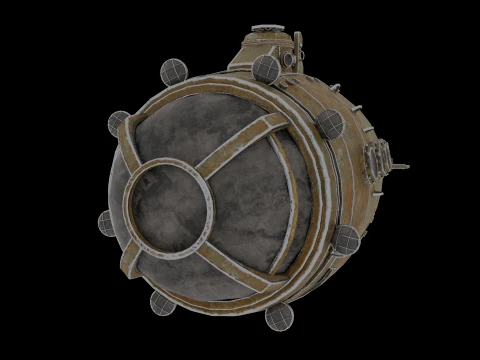 Submarine 3D Model