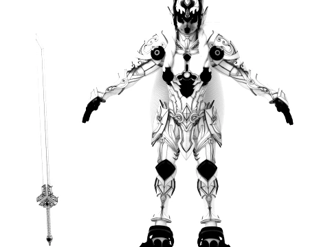 Zu 3D Model