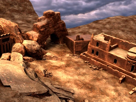 Desert Modèle 3D