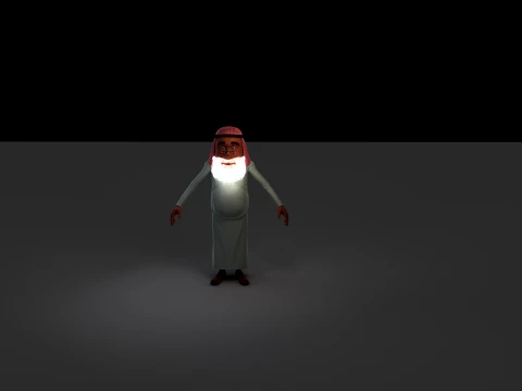 Cartoon characters 3D Model
