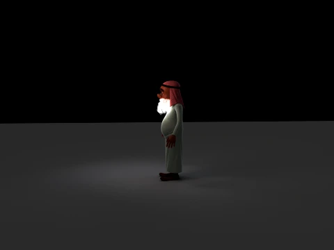 Cartoon characters 3D Model