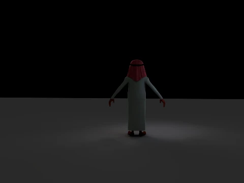 Cartoon characters 3D Model