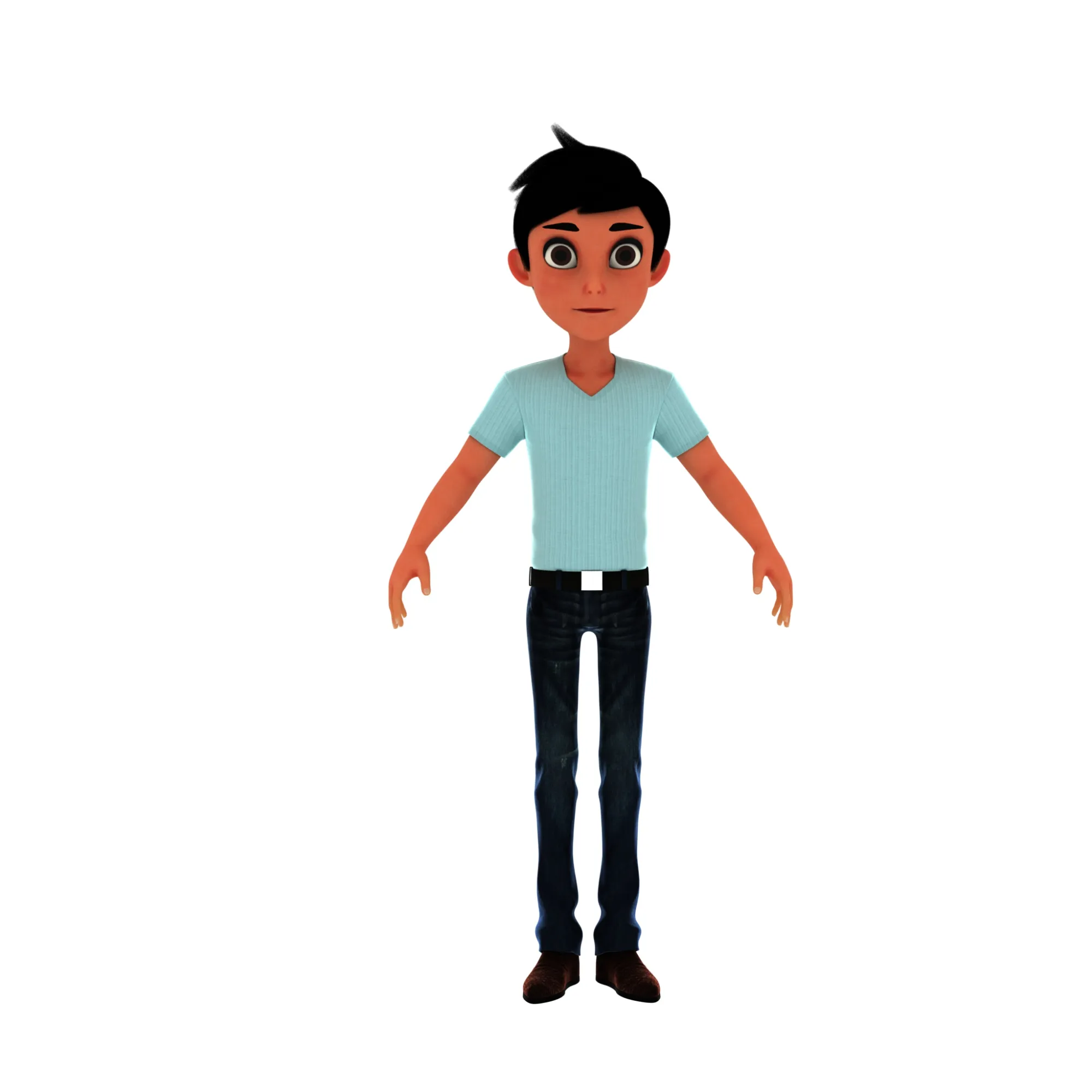 Cartoon characters 3D Model .c4d .max .obj .3ds .fbx .stl .blend