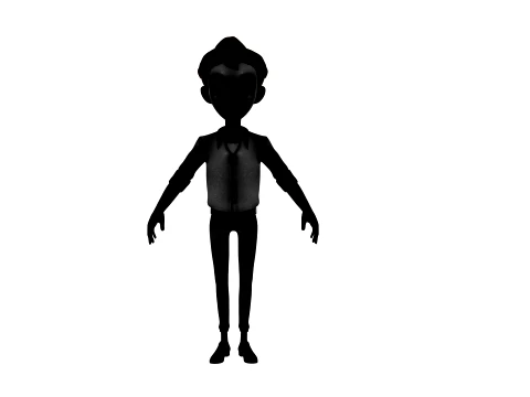 Cartoon characters 3D Model