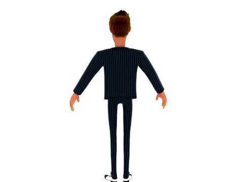 Cartoon characters 3D Model