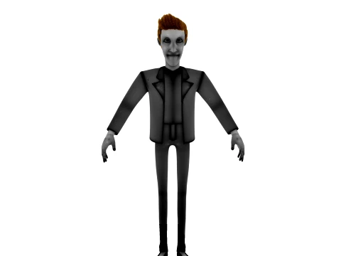 Cartoon characters 3D Model