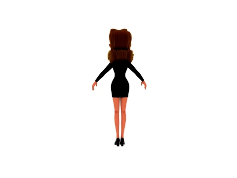 Cartoon characters 3D Model