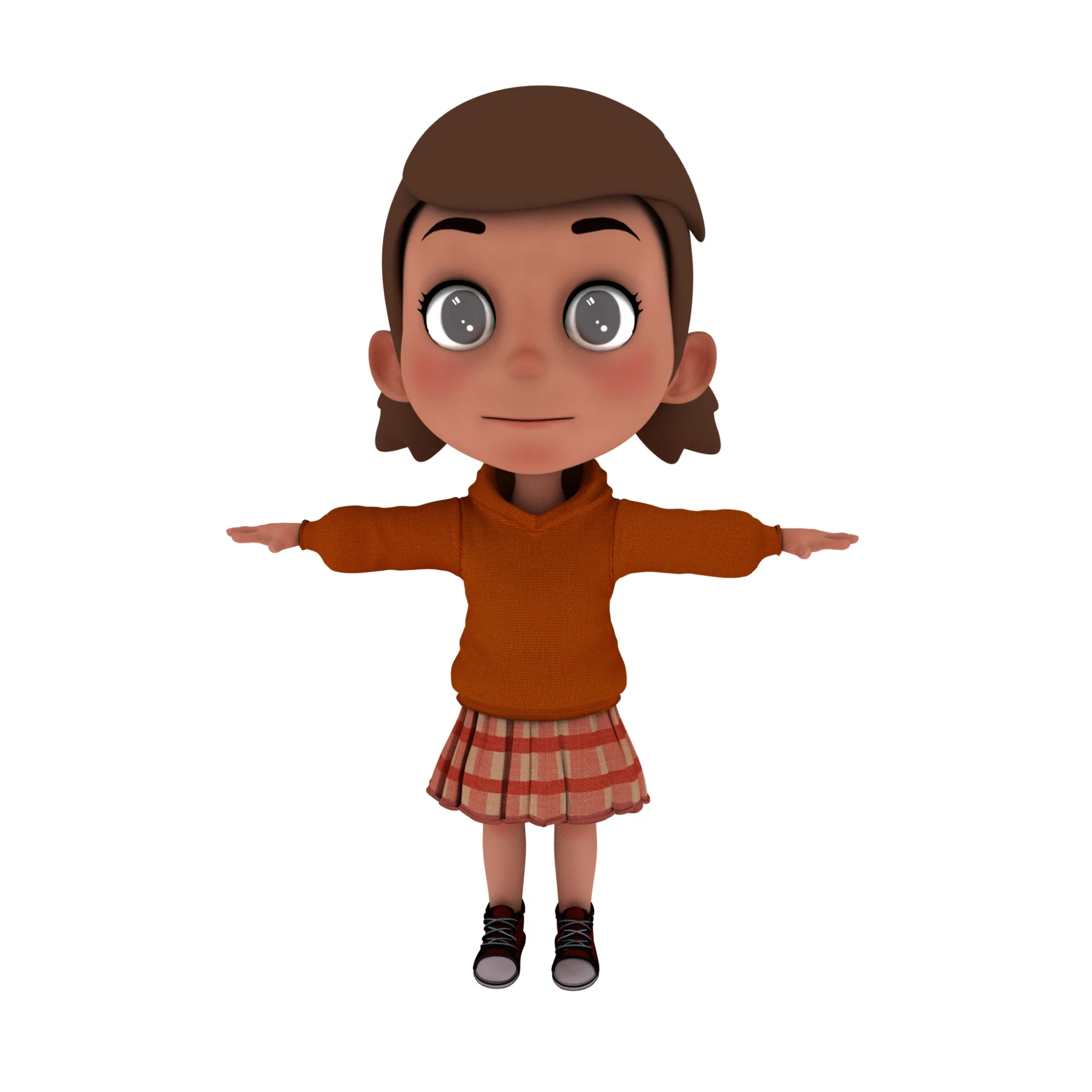 Cartoon characters 3D Model .c4d .max .obj .3ds .fbx .stl .blend