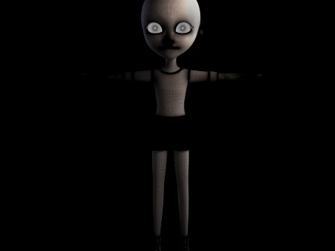 Cartoon characters 3D Model