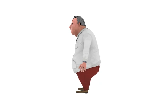 Cartoon characters 3D Model