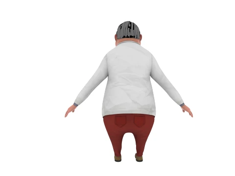 Cartoon characters 3D Model