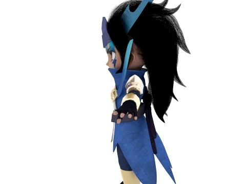 Cartoon characters 3D Model