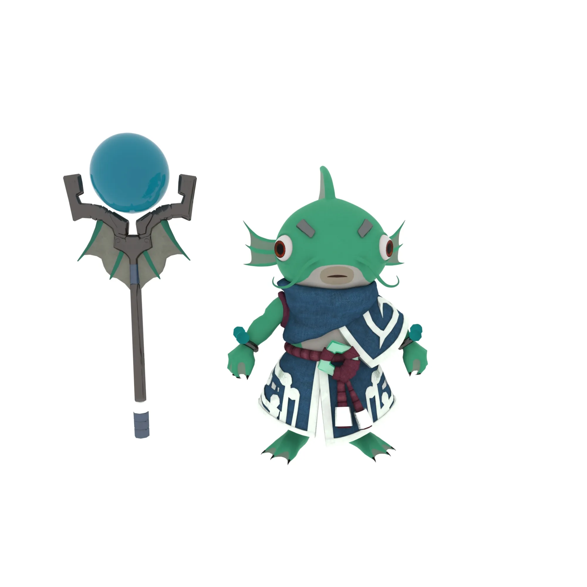 Cartoon characters 3D Model .c4d .max .obj .3ds .fbx .stl .blend