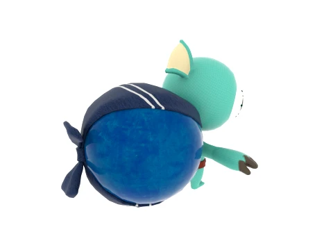 Cartoon characters 3D Model