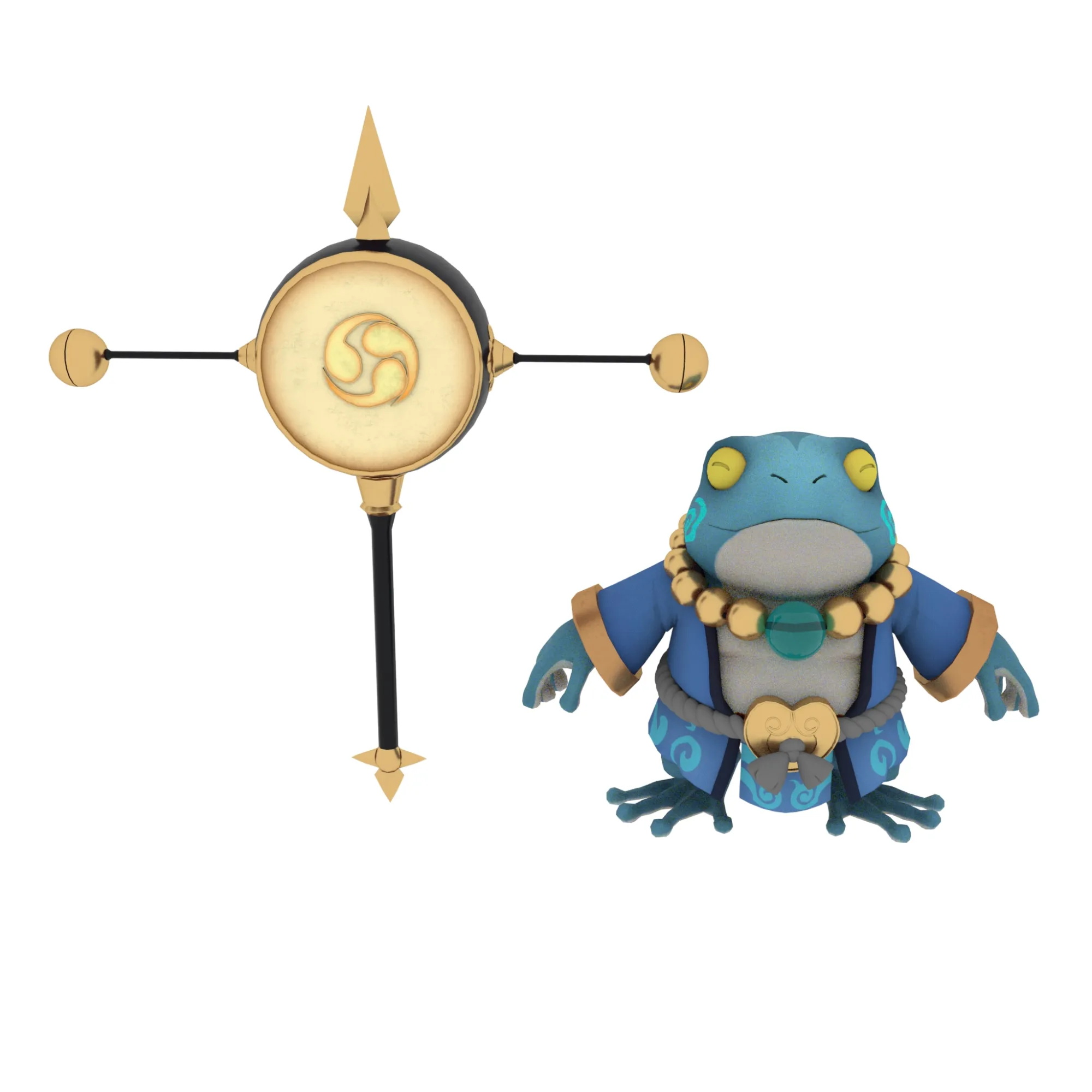 Cartoon characters 3D Model .c4d .max .obj .3ds .fbx .stl .blend