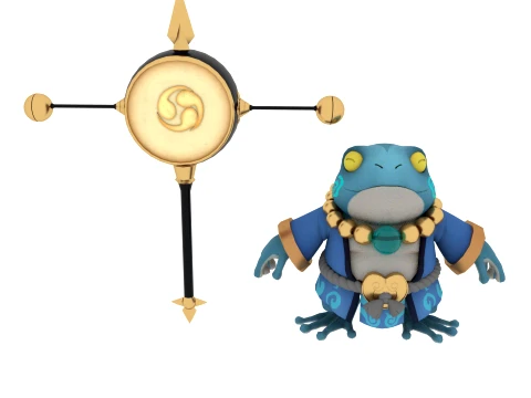 Cartoon characters 3D Model
