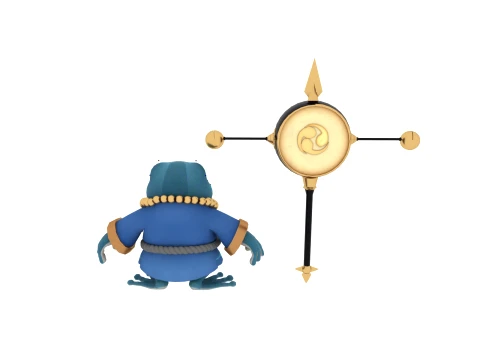 Cartoon characters 3D Model