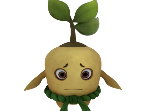 Cartoon characters 3D Model