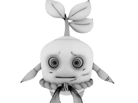 Cartoon characters 3D Model