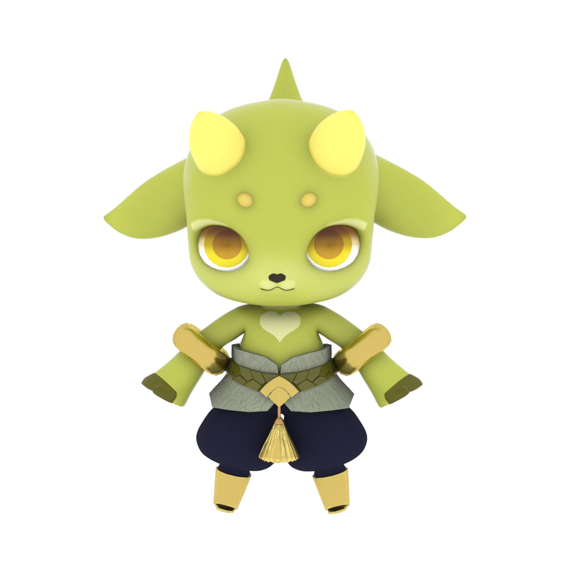 Cartoon characters 3D Model .c4d .max .obj .3ds .fbx .stl .blend