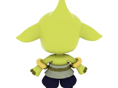 Cartoon characters 3D Model