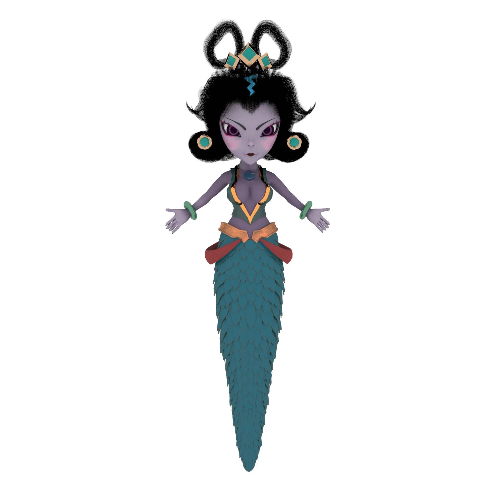 Cartoon characters 3D Model .c4d .max .obj .3ds .fbx .stl .blend