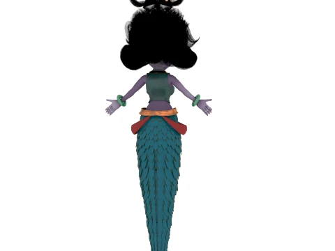 Cartoon characters 3D Model