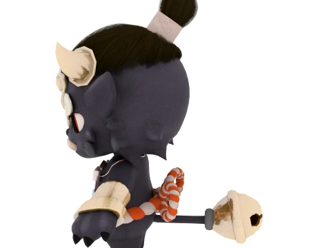 Cartoon characters 3D Model