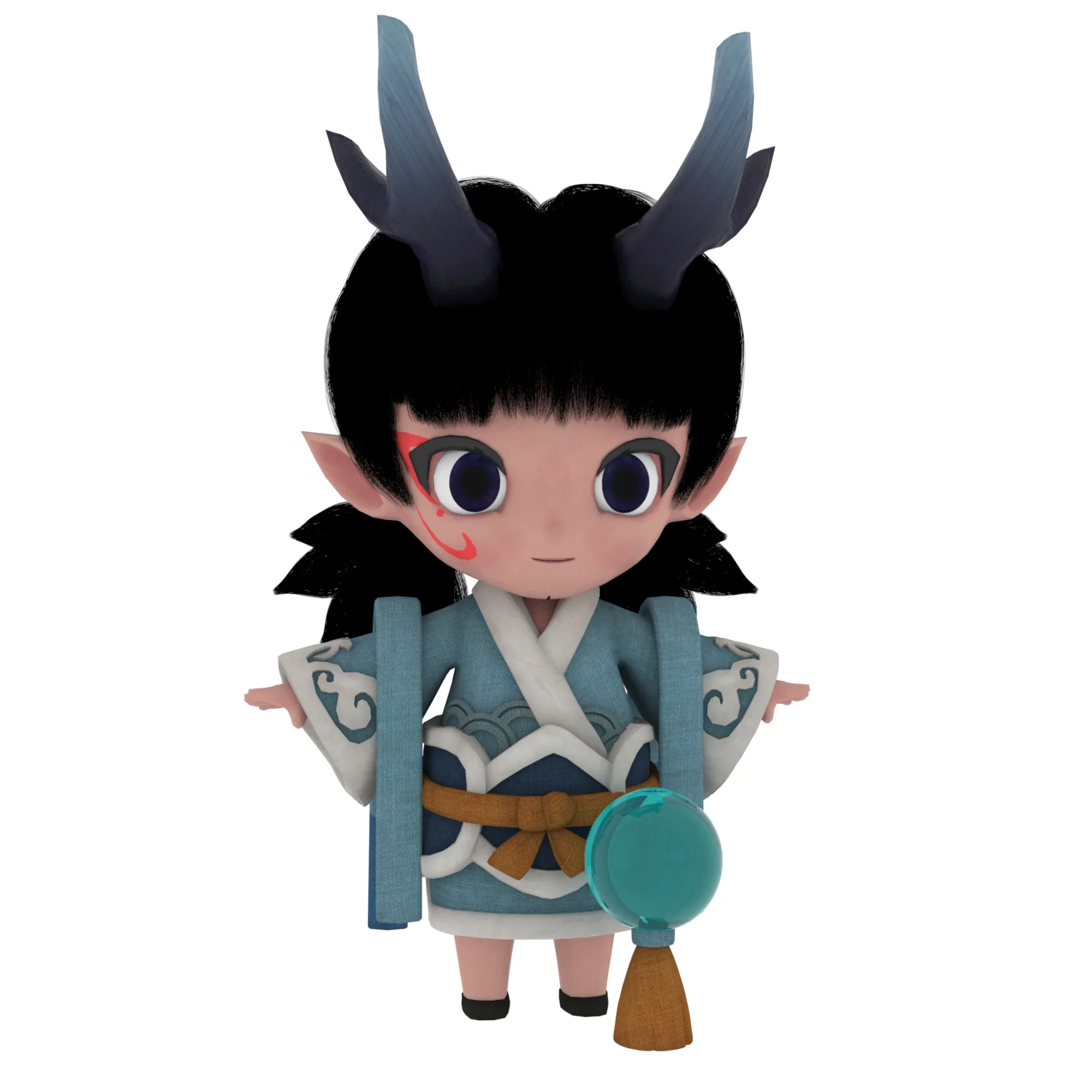 Cartoon characters 3D Model .c4d .max .obj .3ds .fbx .stl .blend