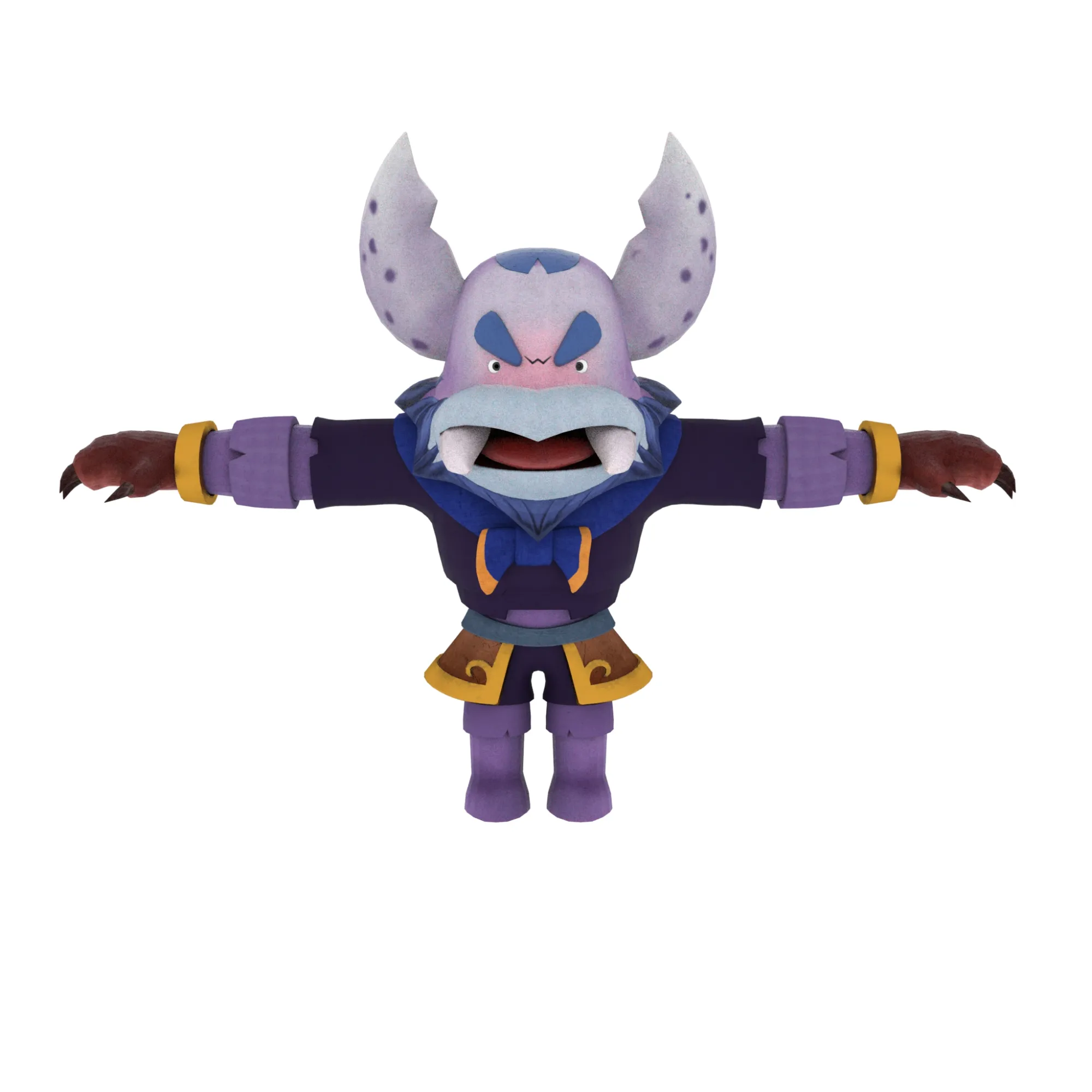 Cartoon characters 3D Model .c4d .max .obj .3ds .fbx .stl .blend 