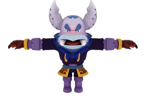Cartoon characters 3D Model
