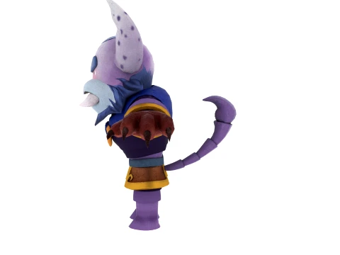 Cartoon characters 3D Model