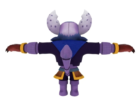 Cartoon characters 3D Model