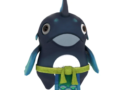Cartoon characters 3D Model